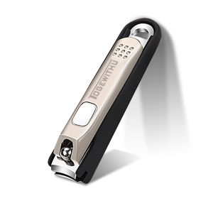 TOGEWITHU Nail Clippers Anti-splash Fingernail Toenail Cutter Manicure Tools Detachable Nail Trimmer with Nail File