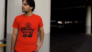 Red Shirt - Twin Castling Family Day Birthday & Rewang - Custom T-shirt