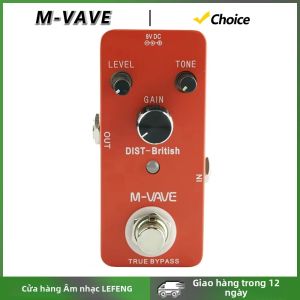 M-VAVE | Bàn Đạp Guitar Distortion M-VAVE Của Anh - Bàn Đạp Hiệu Ứng Kim Loại True Bypass Dành Cho Guitar Điện
