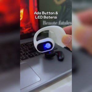 Matei COD Single OWS W6 Earphone Bluetooth Sport Wireless Stereo Sound Headset Bluetooth Digital LED