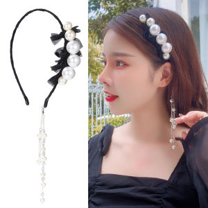 Elegant Butterfly Hairband with Earrings Integrated Womens Fashion Crystal Hair Accessories Side Swept Hair Clip Fresh out Design