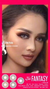Paket Softlens Living Color FANTASY Diameter 14.4mm + Cairan Soflens 60ml Gratis Tempat Soflens