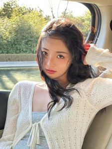 BrandyGirl White Hollow out Knitted Long Sleeve BM Open Cardigan Womens Outerwear Sun Protection V-neck Cotton Summer Shirt