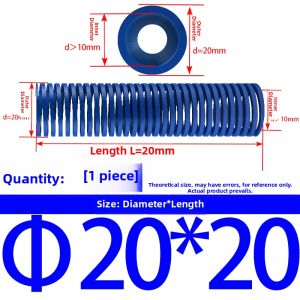 JISHUO | Blue Light Load Compression Spring