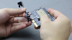 JEYI | JEYI M.2 NVME to PCIe 4.0 3.0 SSD Adapter 64Gbps PCIe 4.0 X4 X8 X16 Expansion Card for Desktop PC  PCI-E GEN4 GEN3 Full Speed