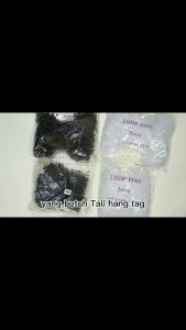 Tali Hangtag Loop Pin Merk Pakaian Lock String Pin Plastik