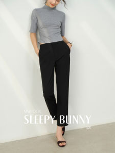 Narrow High-end Slimming 9/10 Length Business Casual Pants