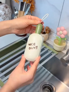3 in 1 Portable Scalable sponge cup brush Cup Cover Cleaning Brush Scalable Handle Cup Washing Brush Household cleaning tools cup brush Suitable for cleaning cups water bottleseasy for travel