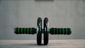 ล้อลูกกลิ้งกล้าม บริหารหน้าท้อง 14 นิ้ว ล้อออกกำลังกาย ล้อลูกกลิ้งเล่นกล้ามท้อง