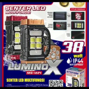 SENTER HIKING LUMINO X MS-1224 BY MITSUYAMA / Senter Camping SOLAR