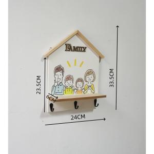 yishujia office | Creative Decorative Entryway No-Drill Storage Hooks