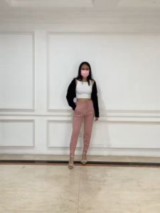 CELANA WANITA COCO KNIT BUTTON JOGGER -SYS CLOTHIER