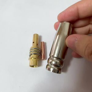 3Pcs/Set Welder Nozzle Part Kit 15AK Conductive Tip Nozzles Contact Tips For MIG Welding Torch Welding 0.6/0.8/0.9/1.0/1.2mm