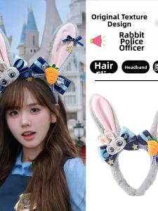 Judy Rabbit Police Officer Theme Zootopia Accessory Hairband