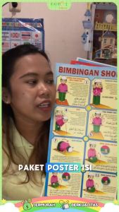 Paket 3 Poster Dinding Belajar Anak Edukasi Gambar Islami Hijaiyah Berdoa Shotal dan Wudhu
