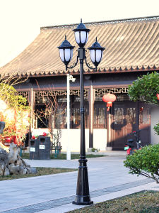 European Style Outdoor Waterproof Garden Lamp Post Light Villa Compound Lighting Landscape Pathway Lighting Grass Lamp