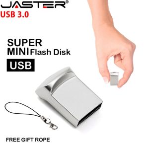 Jaster | Metal Mini USB 3.0 Flash Drives 8GB 16GB 32GB 64GB 128GB High Speed Pen Drive Gift Memory Stick 100% Actual Capacity Waterproof