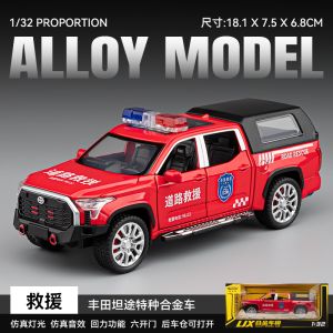 Toyota Tundra Pickup Truck Model Toy Realistic Off-Road Alloy Vehicle Display Piece Boys Gift Children Play Metal Model Car