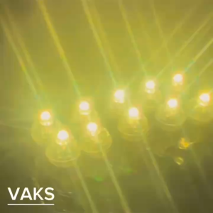 Combo 10 Quả cầu bi led mini - VÀNG NHẠT ko chớp – Trang trí đồ thủ công handmade lung linh