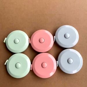 rainbow Meteran Gulung Mini Lucu 150 cm Praktis Portabel Meteran Baju Kain Pengukur Lingkar Perut