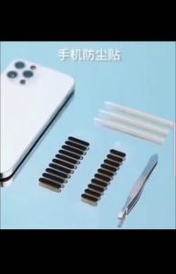 1 Pcs!! Micro Fiber Mobile Phone Dustproof Net Stickers Speaker Mesh Anti Dust Proof Stiker Jaring A Debu Portable Untuk Sticker/Smartphone Kotor/Stiker kotoran tempelan lubang handphone For Samsung OPPO Xiaomi Redmi Mi Vivo Realme INFINIX Vivo Pad tab