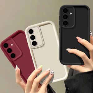 For Samsung Galaxy A05S A15 A25 A35 A55 A06 A16 A26 A36 A56 S23 S24 FE S25 Ultra Plus Soft Phone Case Silicone Cover