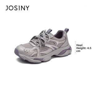 Josiny | Thick Sole Height-increasing Breathable Versatile Womens Casual Sport Shoes