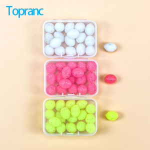 Topranc Soft Fishing Beads PVC Sinking Water Bait Boxed Set LUYA Lure for Fishing Enthusiasts Fishing Accessories