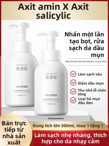 ZILAIXI | Sữa Rửa Mặt Amino Acid & Salicylic Acid Làm Sạch Làm Mát Kiểm Soát Dầu Loại Bỏ Mụn Đầu Đen