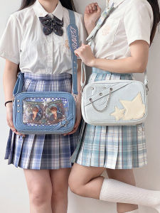 Original Wudong Shop Painful Bag Versatile Small Snack Quantity Cowboy Single Shoulder Crossbody Transparent Womens Bag