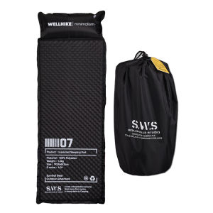 Self Inflating Air Mattress for Camping and Hiking Durable Foldable Sleeping Pad for Tents and Car Trips
