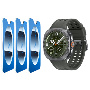 3Pcs For Galaxy Watch9 2025 Ultra 2 8 7 4 5 6 7 40mm 44mm 43mm 47mm Classic Easy With Alignment Screen Protector Tempered Glass