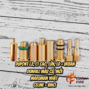 Bộ 8 mẫu van đầu bơm chuyển đổi gas các dòng bật lửa