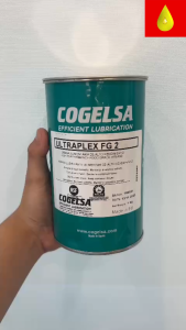 Mỡ Bò An Toàn Thực Phẩm Cogelsa Ultraplex FG - 1Kg - NSF H1 HALAL KOSHER Chịu Tải Cao Chịu Nước Chịu Nhiệt Cao - Nhập Khẩu Tây Ban Nha