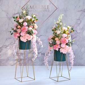 Opening Welcome Decorative Fake Flower Artificial Flower Decoration Scandinavian Living Room Ground Floriculture Big Decorations Delivery Ceremony Layout