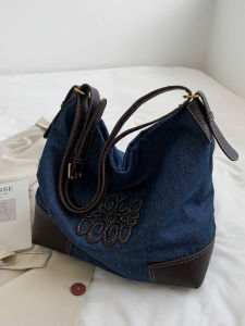 IRD | Retro Denim Shoulder Tote Bag