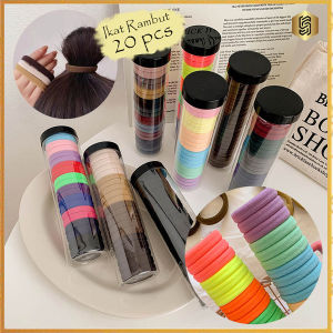SIGVARD - Ikat Rambut wanita dewasa & anak Perempuan 1 set 20 Pcs iket kunciran Free Tumblr KCR47