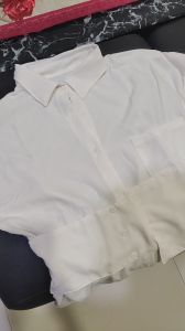 MJ Long hem Yelona Tunik Kemeja Bahan mosscrepe ld 110cm pj 76cm pinggang bagian belakang ada karet + depan ada belt nempel + kancing hidup + ada kantong