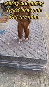 Bảo hành 10 năm - Đệm Foam kết hợp Cao su non - Chính Hãng Elan - Êm ái thoáng mát 4 mùa