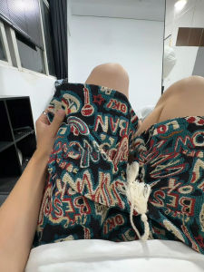 Quần Short Thể Thao Nam American Graffiti Mùa Hè Mỏng Quần Dài Đến Giữa Bắp Chân Quần Dài Thường Ngày Quần Đi Biển Quần Dài Năm Nút