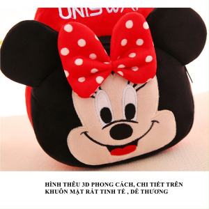 Balo Hoạt Hình UNISWAP Cho Bé – Cặp Đi Học Mầm Non Siêu Mềm Hình Thú 3D Dễ Thương Nhẹ & An Toàn