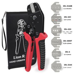 Bộ Dụng Cụ Uốn Mini Thợ Điện Kìm Ép Thép Carbon Tay Hàm Cho Thiết Bị Đầu Cuối Điện Kết Nối Kẹp Ép 58B 2549