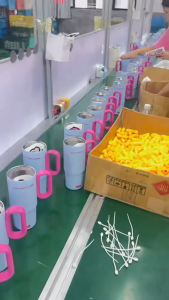 Ligou แก้วเก็บความเย็น ที่เก็บถ้วยฟาง ความจุขนาดใหญ่ 304 สแตนเลส 750 มล. มาการองแก้วเก็บความเย็น พร้อมหลอด