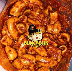 Makaroni Pedas Daun Jeruk Organik Buncelik 500g - Snack Sehat Bebas Lemak Jenuh