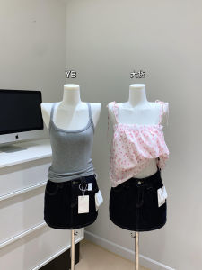 Váy Ngắn Denim Cạp Thấp Phong Cách Mỹ Cho Nữ Mùa Hè Dáng Chữ a Ôm Vừa Vặn Váy Ngắn Tagkita Váy Ngắn Cạp Thấp