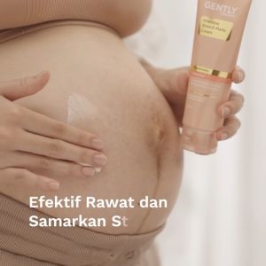 Gently Mamacare Intensive Stretch Marks Cream Gently - Melembabkan & Mencerahkan Kulit | Bumil Aman