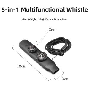 Multifunctional Survival Whistle Kit