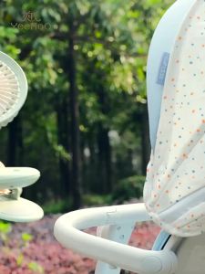 YeeHoO KIDS | Portable Auto-Oscillating Mini Desk Fan