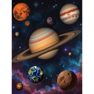 500 1000 1200 2000pcs Jigsaw Puzzle Starry Planet And Nebula Space Galaxy Cosmic Landscape For Adults Family Brain Teaser Gift