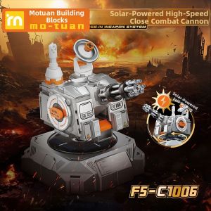 MOTUAN | Solar Anti-Aircraft Defense Cannon Military Assembly Block Model
